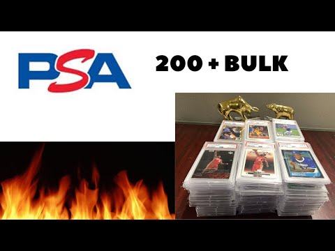 PSA 200+ Card Bulk Order Reveal