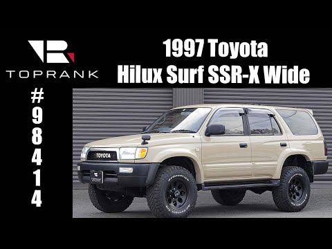 1997 Toyota Hilux Surf SSR-X Wide Body For Sale #98414