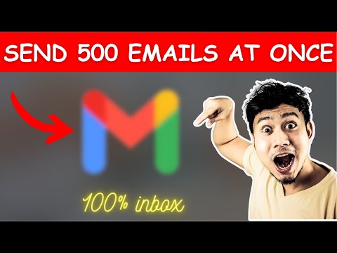 📩 How To Send Bulk Emails Using Gmail For Free | 500 Emails At Once - Email Marketing