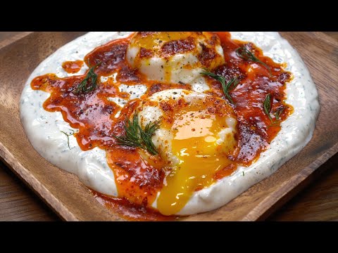 Delicious Breakfast Recipe | Easy Poached Egg with Microwave | Turkish Egg