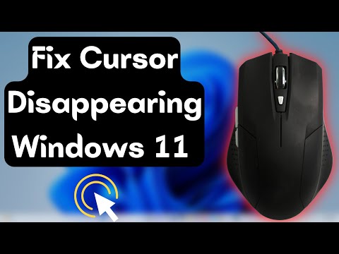 How to Fix Cursor Disappearing Windows 11 | Mouse Pointer Disappears Windows 11