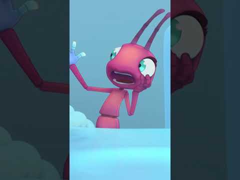 Too Cold for Ants! | Antiks 🐜 | Funny Cartoons for Kids #shorts #antiks