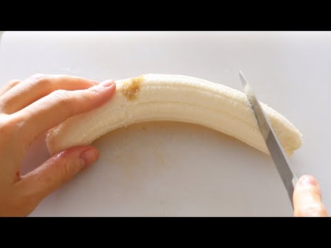 Don't bake banana bread. Make your banana dessert like this. Taste better. No need to bake.