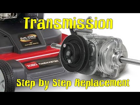 Toro Timemaster - Replacing the Transmission