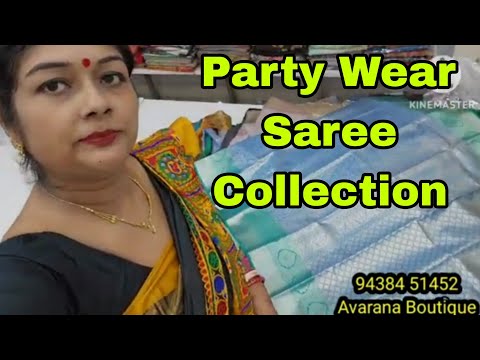 Vlog1080👉  Party Wear Saree Collection 👉 Avarana Boutique Sundargarh Saree Collection 👌👌