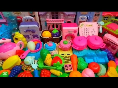 5 min satisfying unboxing | Hello kitty kitchen set | #asmr 💚