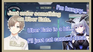 Tentei Forte Doesn't Like to Order Uber Eats?【Nijisanji/Neo-Porte/Eng Sub】