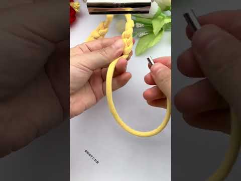 Sweater rope, wheat knot, rope knot, sweater rope knot, fancy knot, rope tying method, practical