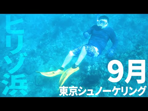 ＃４ヒリゾ浜でシュノーケリング（2018年9月）【東京シュノーケリング】