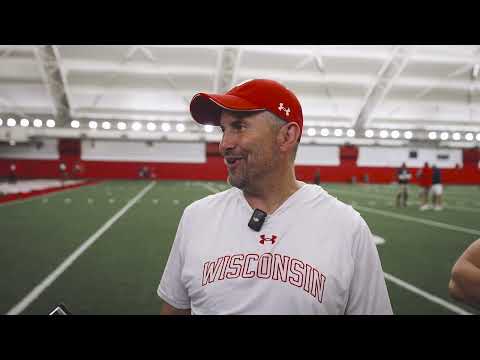 Mike Tressel Media Availability || Wisconsin Football || August 15, 2024