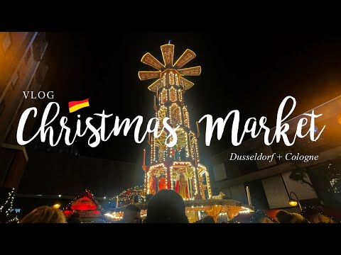 [VLOG] Xmas market in Germany #1 ~Reunion with my classmates after 20 years~ /Dusseldorf/Cologne