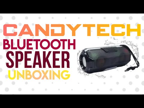 Candytech Bluetooth speaker || #unboxing #bluetooth #speaker