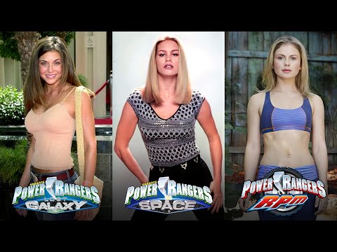 Power Rangers Before and After in 2024 - This is what their life is like now