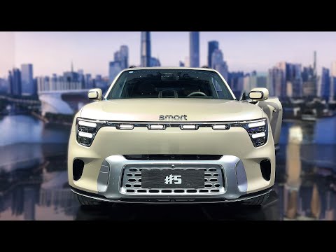 2025 Smart #5 EV Walkaround—Guangzhou Motor Show 2024 | 4K