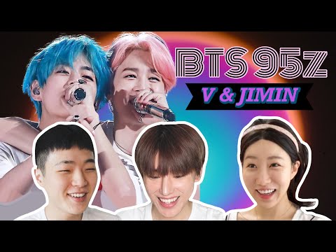 |SUB| Koreans react to BTS 95z! V and Jimin