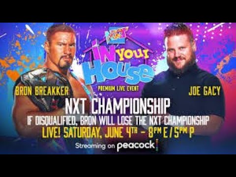 Will Bron Lose His Temper AND His Title??? (Pay Per Preview: NXT In Your House 2022)