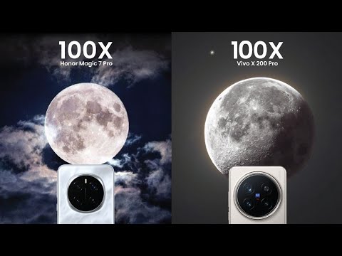 Honor Magic 7 Pro vs Vivo X200 Pro Zoom Test Comparison