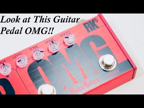 Tech 21 RK5 Richie Kotzen Fly Rig Guitar Pedal Demo