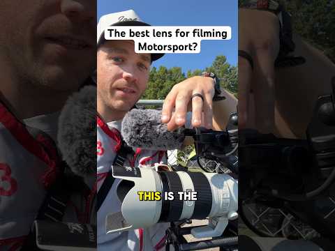 This is THE BEST LENS for filming Motorsport