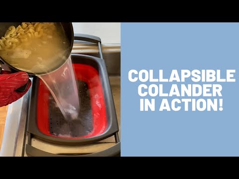 Collapsible Colander Easy to Use/Store!