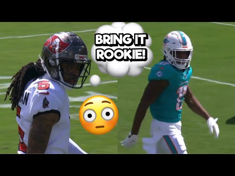 When Richard Sherman MET Jaylen Waddle 🔥 ROOKIE Vs VET! (WR Vs CB) Jaylen Waddle Vs Richard Sherman