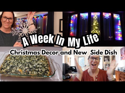 Vlog: Decorating for Christmas 2023 / New Yummy Side Dish / Happy Mail