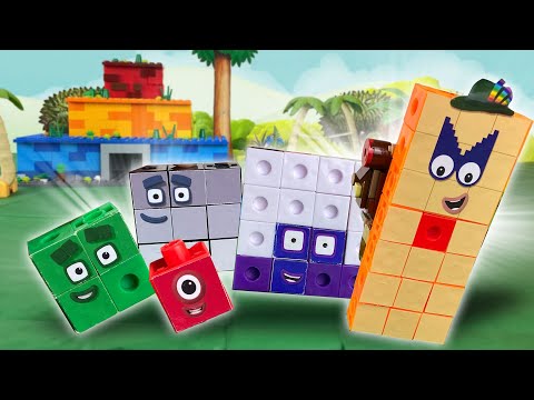 Numberblocks Going On A Square Hunt || Keith's Toy Box