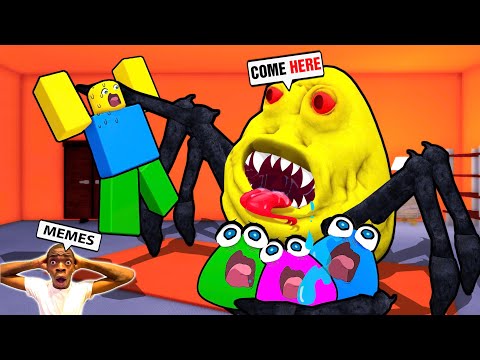 Roblox Bou’s Revenge All JUMPSCARES Funny Moments (Memes) - Pou DESTROYED my Life