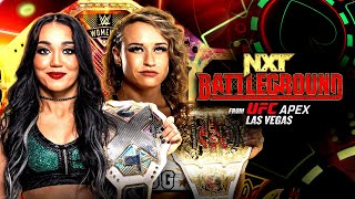 Roxanne Perez vs. Jordynne Grace: NXT Battleground 2024 Hype Package