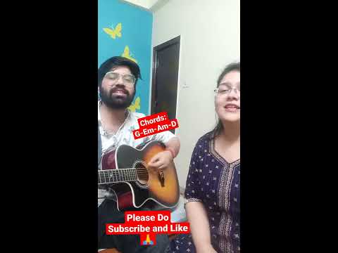 Mera Dil Bhi Kitna Pagal Hai | Saajan | Guitar Cover | Nitin Chaturvedi and Shweta Chaturvedi