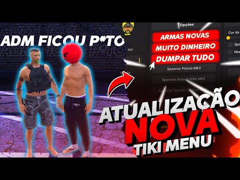 ESSA NOVA ATUALIZAÇAO É A MAIS APELONA DOS MOD MENU O TERROR DOS ADM TA DE VOLTA GTA RP