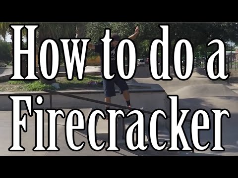 How to do a Firecracker (Ride Down Stairs) on a Skateboard (Trick Tip)