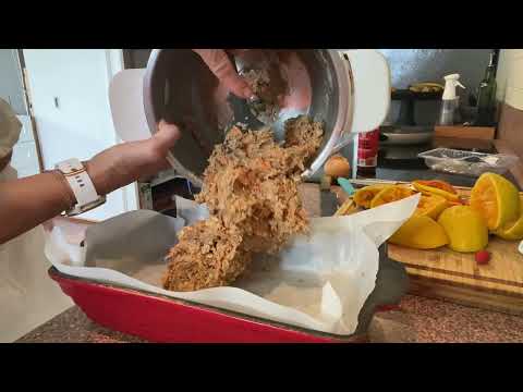 Making My Carrot Cake Baked Oats