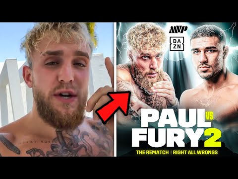 Jake Paul vs Tommy Fury Rematch OFFER