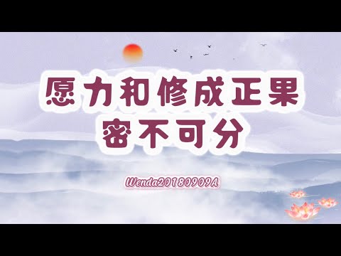 愿力和修成正果密不可分Wenda20180909A 39:52 玄艺问答《心灵法门》卢台长