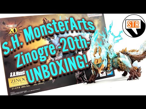 S.H. MonsterArts Zinogre - 20th Anniv Edition - Unboxing