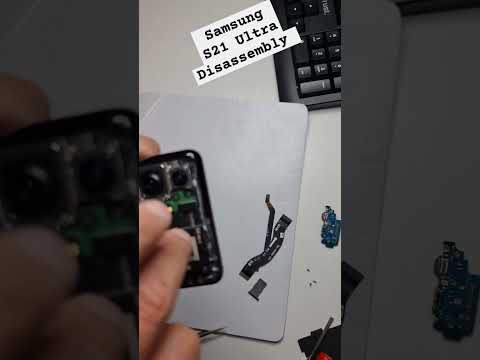 Samsung S21 Ultra Disassembly #samsunggalaxys21ultra #samsung #flagshipphones #phonerepairguru