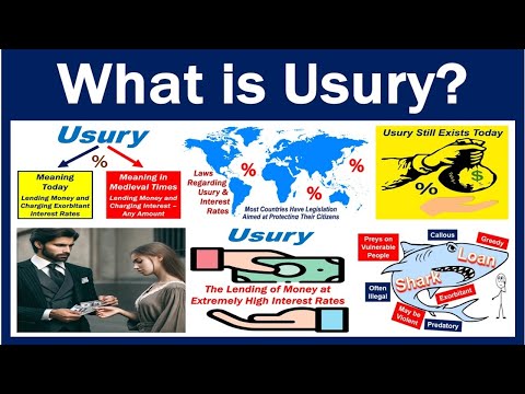 What is Usury?