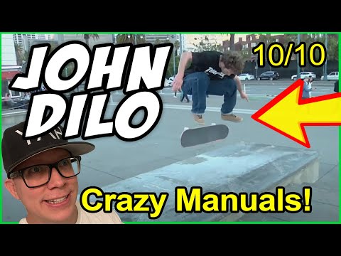 John Dilo Choking The Bat REVIEW (this guy is AWESOME!) #SKATEBOARDING