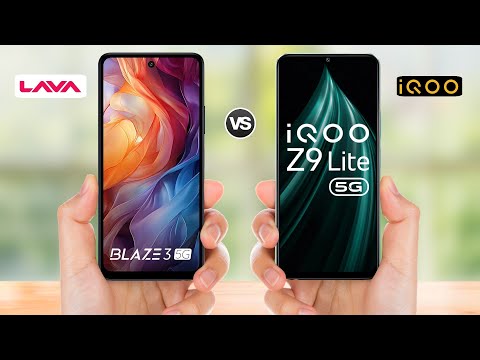 Lava Blaze 3 5g vs IQOO Z9 Lite 5g || Full Comparison