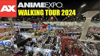 Anime Expo 2024 Full Walkthrough - walking tour 4K