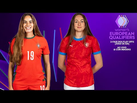 Portugal 🇵🇹X🇨🇿 República Tcheca: Eliminatórias Da Euro Feminina 🏟🏆