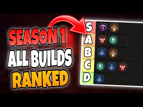 Diablo 4 SEASON 1 Build TIER LIST! New Update BIG NERFS ALL BUILDS Ranked!