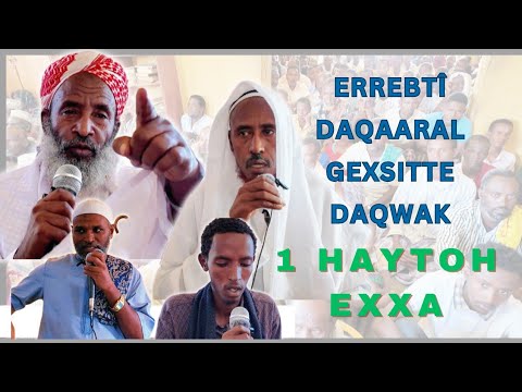 1 Haytoh Exxa Errrebtî daqaaral gexisitte daqwa