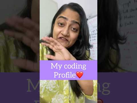 Revealing My CODING PROFILES❤️