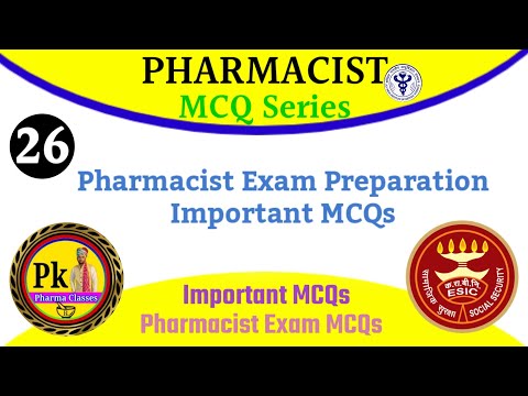 SGPGIMS Pharmacist Exam Paper ll Pharmacist Exam Preparation ll AIIMS Pharmacist Exam Paper Pharma