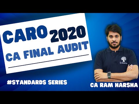 CARO 2020 | LEGAL AND REGULATORY REPORTING REQUIREMENTS | CA FINAL AUDIT REVISION