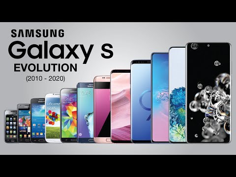 Evolution of Samsung Galaxy S (2010 - 2020)