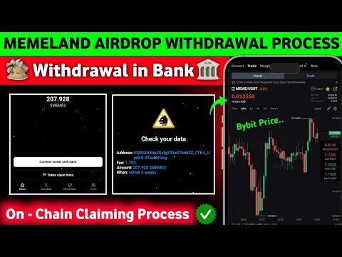 Memeland On Chain Withdraw Start | $MEMES Token Withdrawal Complete Process | Memeland Airdrop Claim