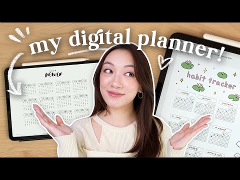 My DIGITAL Planner for 2024! (How to set up + walk through)